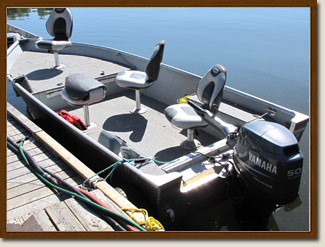 Outfitter boat for rent