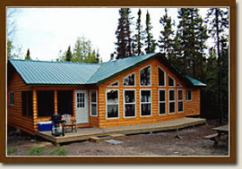 Otatakan newly built fly in hunting and fishing cabin in Ontario