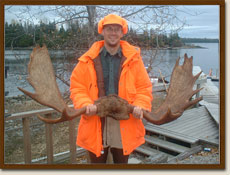 Wapesi River moose hunting in Ontario