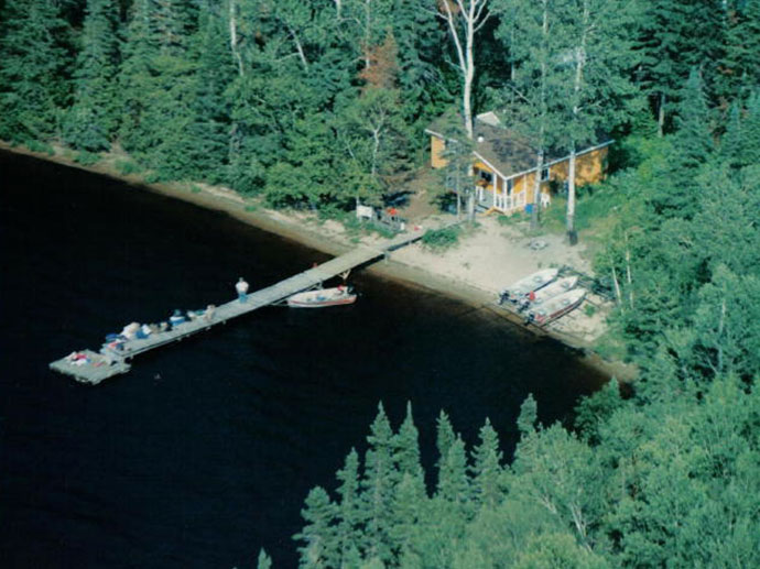 South Wapesi Lake Outpost in Northern Ontario, Canada