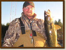 Blackstone walleye catch