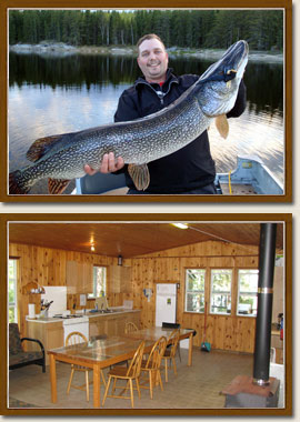 Walleye and pike fishing in Sioux Lookout, Ontario