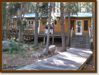 Fly in Aircraft outpost - Kabikwabik Cabin