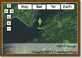 Click for Google Map of Wapesi River