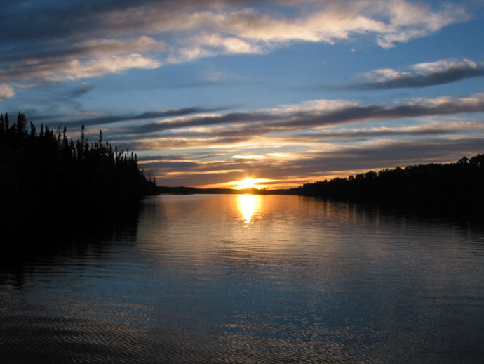 Springpole Sunset