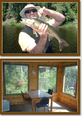 Walleye and pike fishing in Sioux Lookout, Ontario