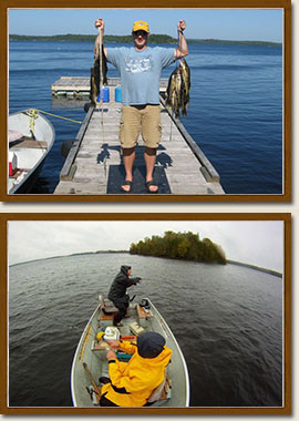 Walleye and pike fishing in Sioux Lookout, Ontario